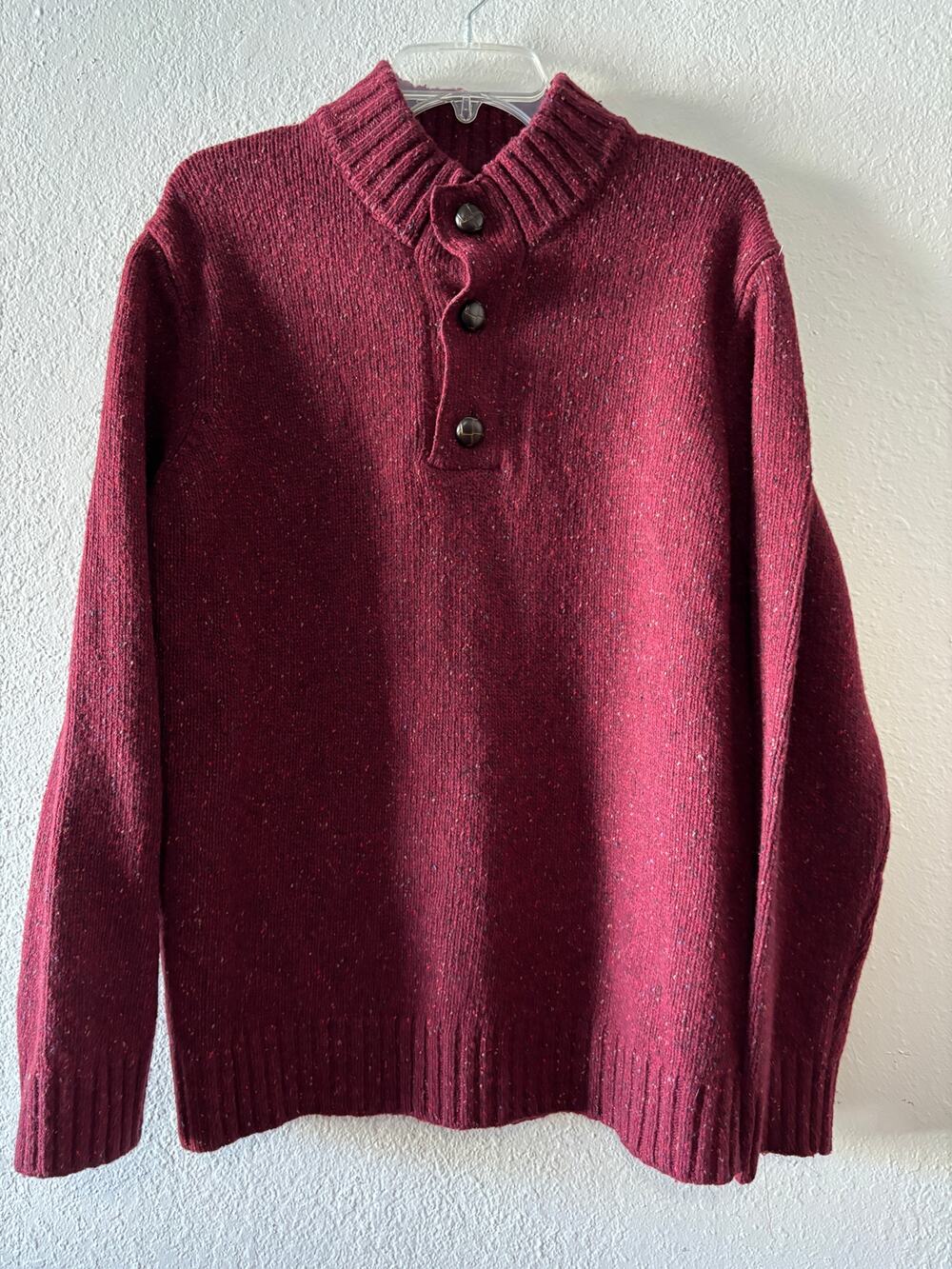 UNTUCKit Wool Blend Pullover Sweater Mens Size L